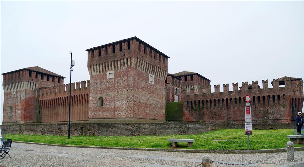Soncino (Cremona, Italy) - Fortess of Soncino seen from north